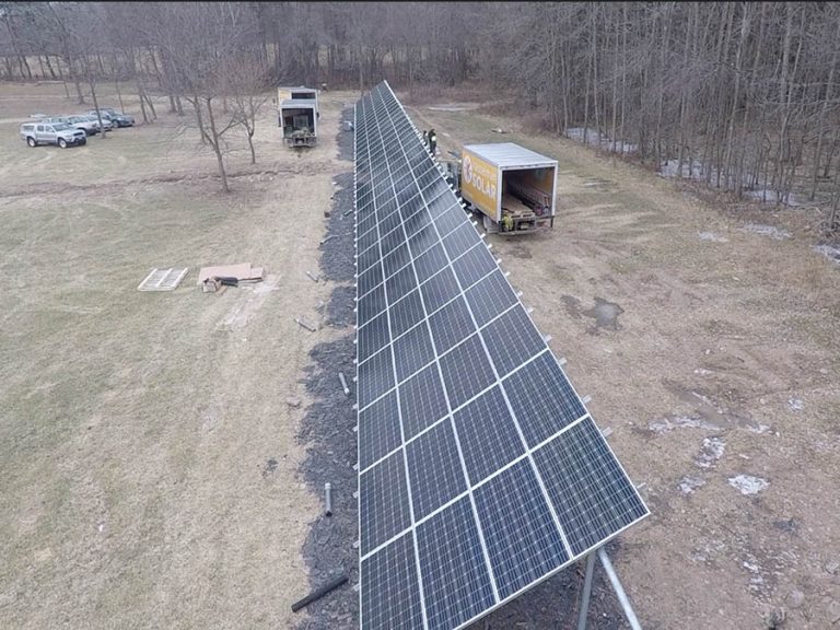 Kasselman Solar Riverside Maple Solar Construction