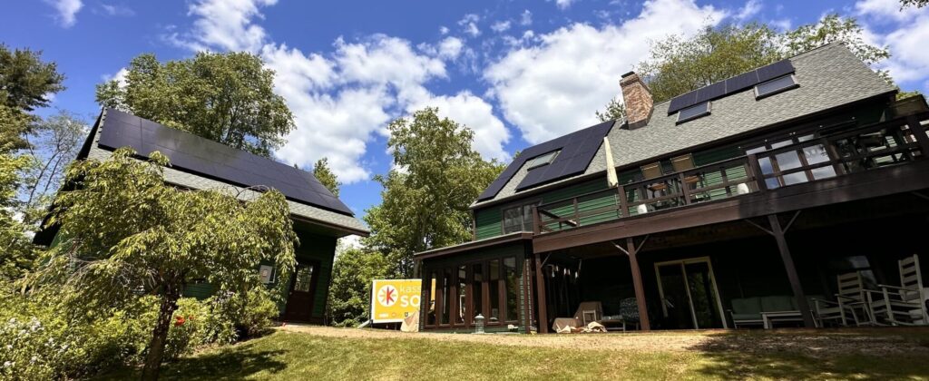 Solar installation by Kasselman Solar completed in Morris, NY, 2024