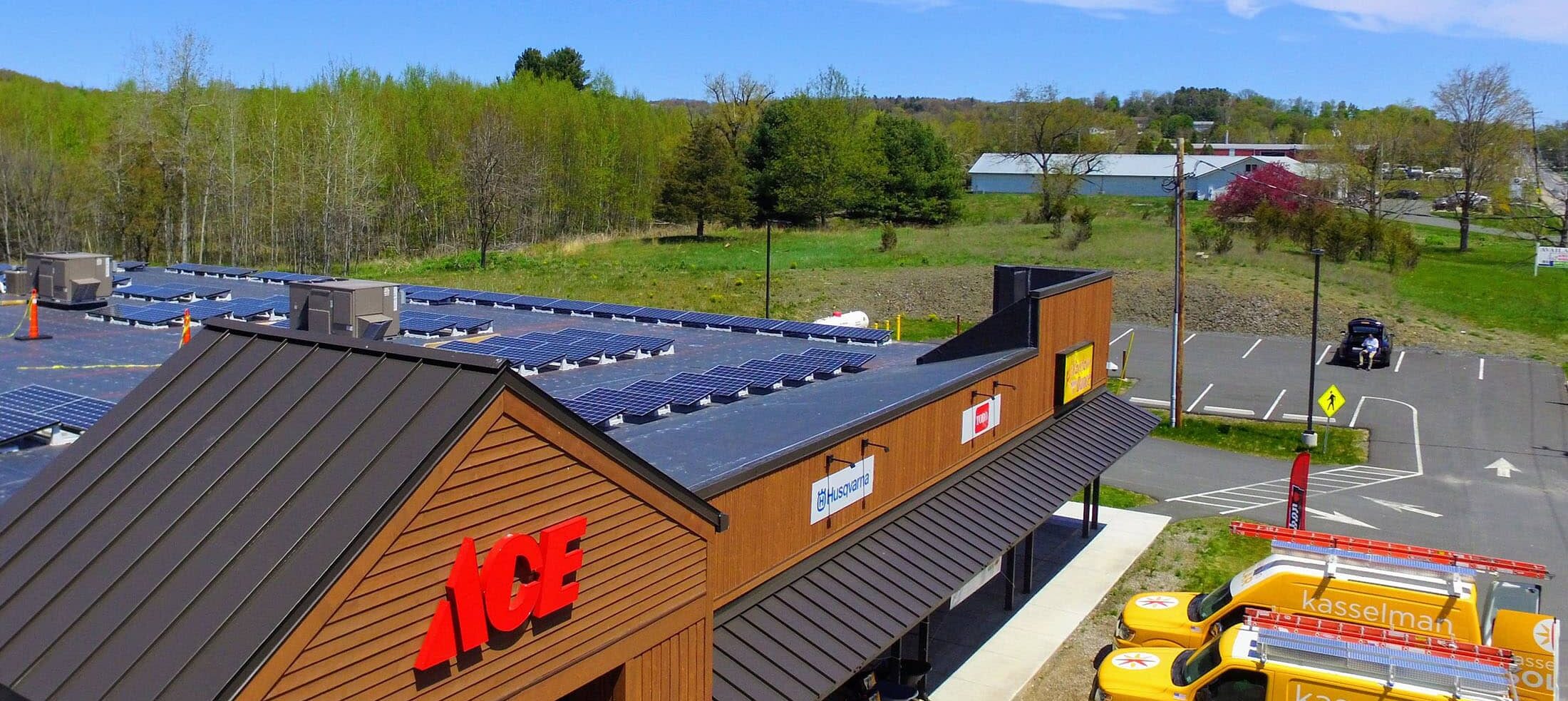 Solar Power Installed at Ace Hardware